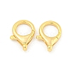 Brass Lobster Claw Clasps KK-K382-03C-G-1