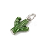 Brass Enamel Pendants X-KK-P339-22P-02-2