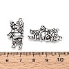 Tibetan Style Alloy Pendants TIBEP-T053-04AS-3