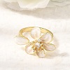 Barss Enamel Cuff Open Rings for Women KK-CBA1C83-01D-G-1