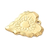 304 Stainless Steel Pendants KK-D503-25G-2