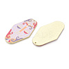 Rack Plating Alloy and Enamel Big Pendants X1-ENAM-T021-29I-2