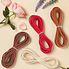 4Pcs 4 Colors Flat Faux Suede Cord OCOR-CL0001-06B-7