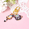 1Pc Alloy Enamel Pendant Decorations HJEW-TA0001-25-4