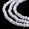 Electroplate Glass Beads Strands EGLA-A035-J3mm-A06-3