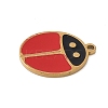 304 Stainless Steel Enamel Charms STAS-K312-07A-G-2