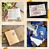 4Pcs Butterfly Brass Bookmarks AJEW-WH20054-145-7