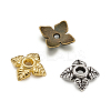 Alloy Tibetan Style Bead Caps TIBEB-TA0001-09-4