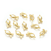 Breast Cancer Awareness Ribbon Carved Word Hope Tibetan Style Alloy Message Pendants LS-TIBEP-S278-G-LF-2