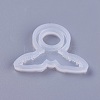 Transparent DIY Ring Food Grade Silicone Molds DIY-WH0128-08A-2