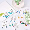 AB-Color Plated Glass Beads EGLA-NB0001-08-5