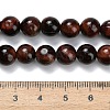 Natural Tiger Eye Beads Strands G-F591-18-8mm-07-6