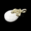 Natural Mixed Gemstone Faceted Teardrop Pendants KK-D021-03G-3