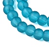 Baking Paint Transparent Glass Bead Strands X-GLAA-S031-4mm-18-3