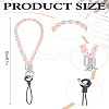 Alloy Polyester Cotton Mobile Straps HJEW-LP0001-95B-2