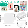 Foldable Creative Kraft Paper Drawer Boxes with Clear PVC Cover Sheet CON-WH0113-09B-2