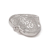 Non-Tarnish 304 Stainless Steel Pendants STAS-P316-10P-3