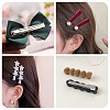 70Pcs 7 Styles Iron Flat Alligator Hair Clip Findings IFIN-TA0001-69-10