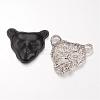 Alloy Rhinestone Pendants PALLOY-R094-11-2