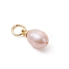 Natural Cultured Freshwater Pearl Pendants X-PALLOY-JF05172-01-4