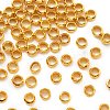 Brass Crimp Beads KK-S509-01G-05-1