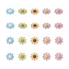 Resin Frosted Cabochons RESI-TA0001-26-2