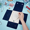 Portable Travel Velvet Pearl Necklaces Flap Carring Cases TP-WH0025-01A-3