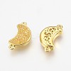 Electroplate Druzy Resin Links connectors LS-RESI-F014-D01-2