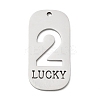 304 Stainless Steel Pendants STAS-D200-02C-P-1