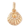 Brass Micro Pave Cubic Zirconia Pendant Bails LS-KK-N256-17A-G-1