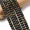 Natural Dragon Blood Beads Strands G-A280-A26-01-1