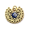 304 Stainless Steel Enamel Charms STAS-E550-53G-02-1