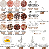 DIY Natural Mixed Gemstone Jewelry Set Making Kit DIY-WR0004-25-2