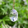 Flower Faceted K9 Glass Suncatchers PW-WG401CC-01-2