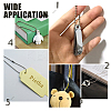 DIY 304 Stainless Steel Ball Chain Necklace Making Kits DIY-UN0001-52-7