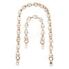 2Pcs 2 Style Resin Bag Handles DIY-GN0001-02A-1