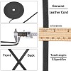 Flat Cowhide Leather Cord WL-GF0001-08D-01-2