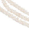 Electroplated Shell Pearl Beads Strands SH-CBA94AD-01-2
