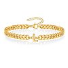 Letter 304 Stainless Steel Link Bracelets FS-WG7830E-11-1