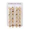 201 Stainless Steel Wide Huggie Hoop Earrings EJEW-D354-14G-4