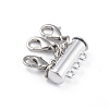 Alloy Magnetic Slide Lock Clasps LS-X-PALLOY-YW0001-17P-1