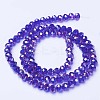 Electroplate Glass Beads Strands LS-EGLA-A034-T1mm-B15-2