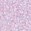 FGB Inside Colours Transparent Glass Seed Beads SEED-T009-01F-2
