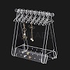 Coat Hanger Removable Acrylic Earring Displays EDIS-PH0001-48-1