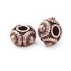 Tibetan Red Copper Metal Beads LS-RLF1244Y-2