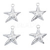 Non-Tarnish 201 Stainless Steel Pendants STAS-N098-230P-2