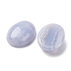 Natural Blue Lace Agate Cabochons G-I363-01F-2