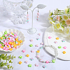 360Pcs 6 Styles Opaque/Transparent Acrylic Bead OACR-SC0001-91-4