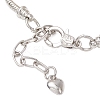 Halloween Alloy Enamel Charm Bracelets BJEW-JB12008-4