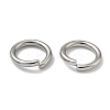 Tarnish Resistant 304 Stainless Steel Open Jump Rings X-STAS-E066-11-8mm-3